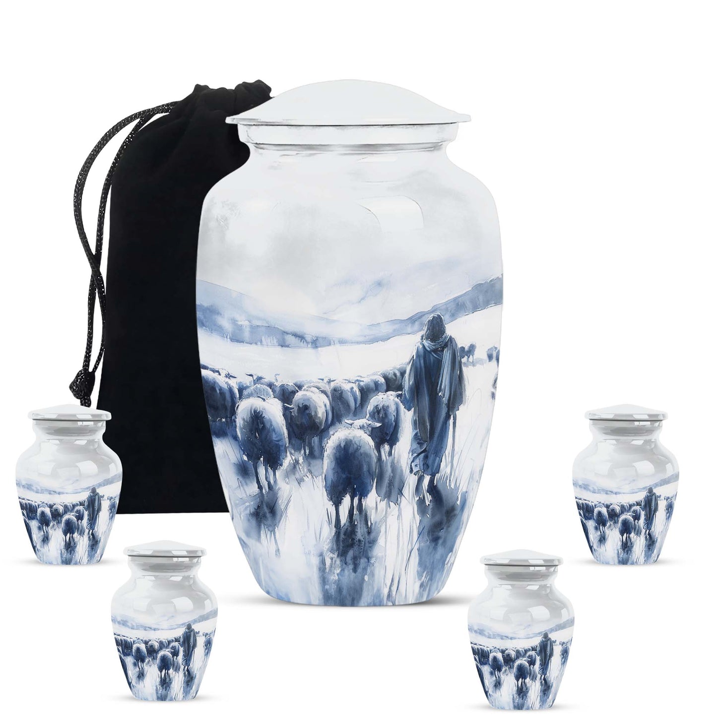 10-inch classic aluminium Shepherd Urn