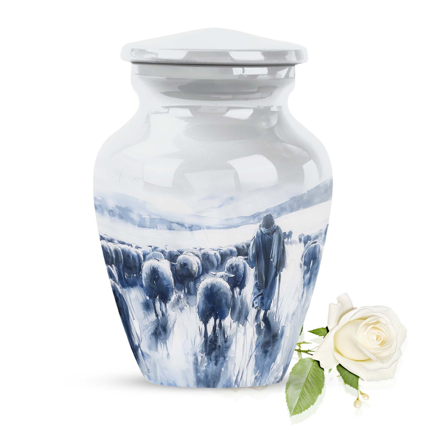 10-inch classic aluminium Shepherd Urn
