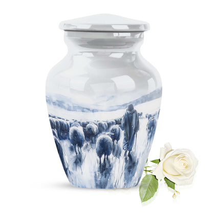 10-inch classic aluminium Shepherd Urn