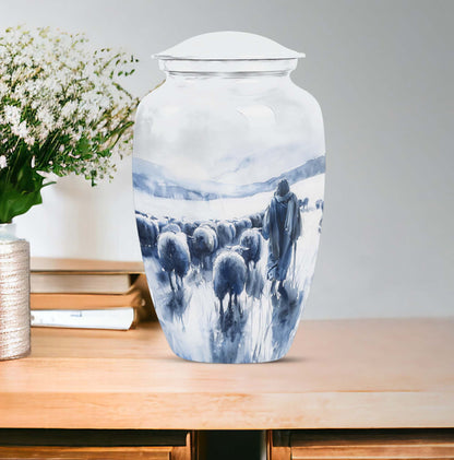 10-inch classic aluminium Shepherd Urn