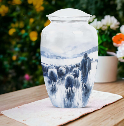 10-inch classic aluminium Shepherd Urn