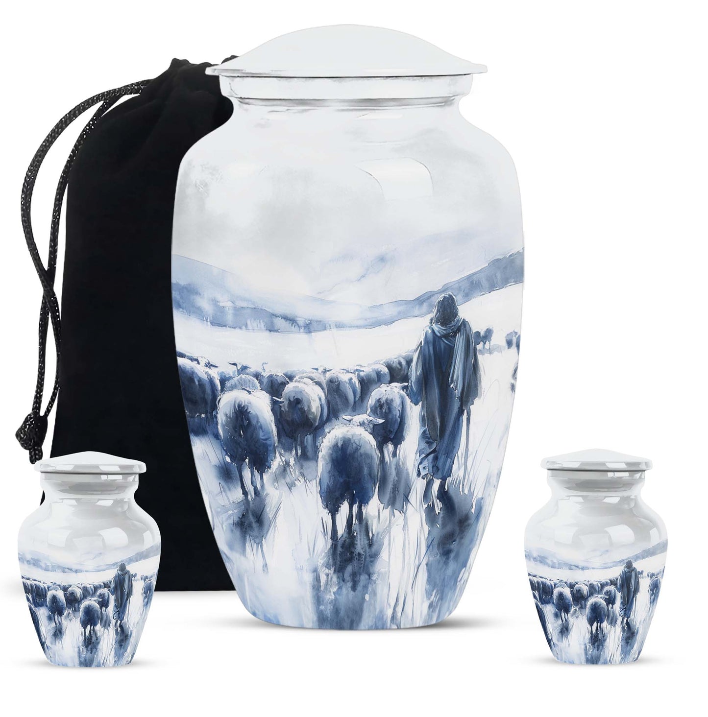 10-inch classic aluminium Shepherd Urn