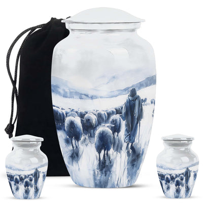 10-inch classic aluminium Shepherd Urn