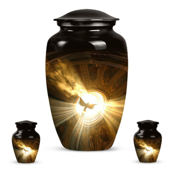 Large Urn with 2 Mini Urn