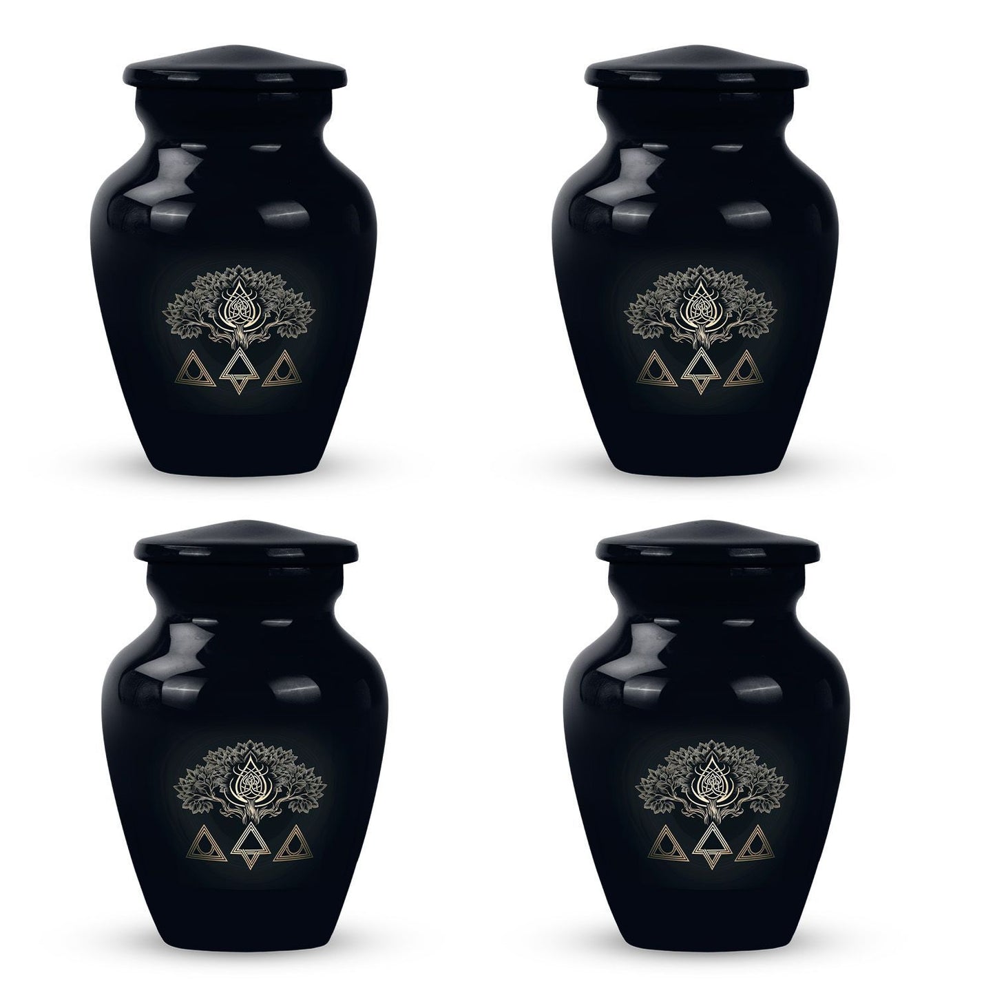 10 inch catholic urn, funeral decorative classic urn