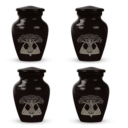 10-inch classic catholic cremation urn for human ashes, 