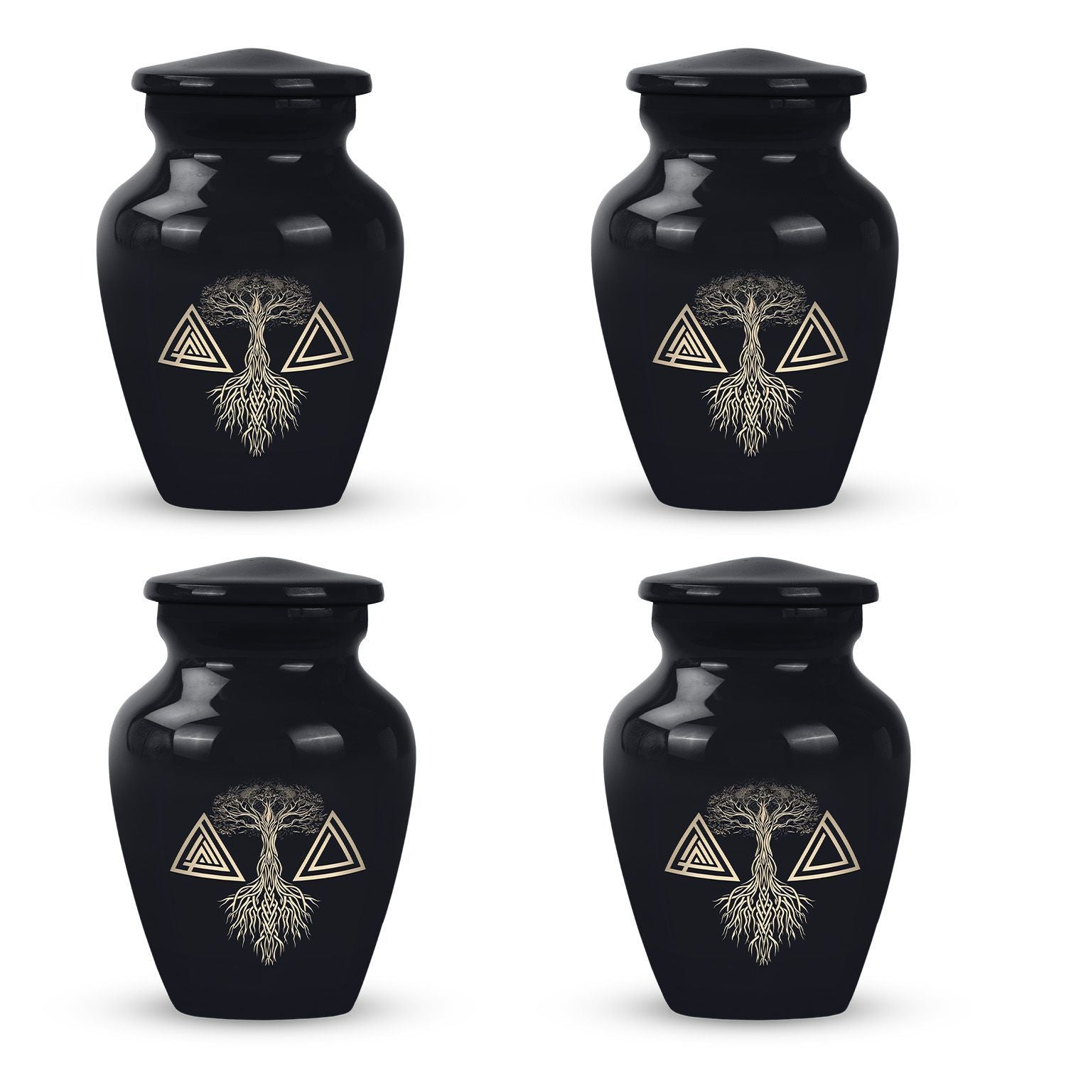 catholic funeral urn for adult human ashes
