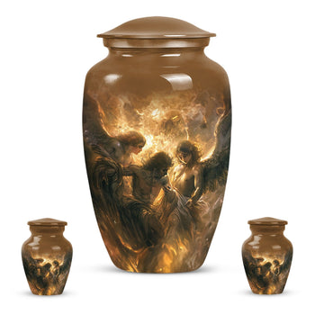 Large Urn with 2 Mini Urn