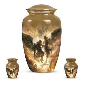Large Urn with 2 Mini Urn