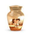 brother and sister urn for cremation ashes.