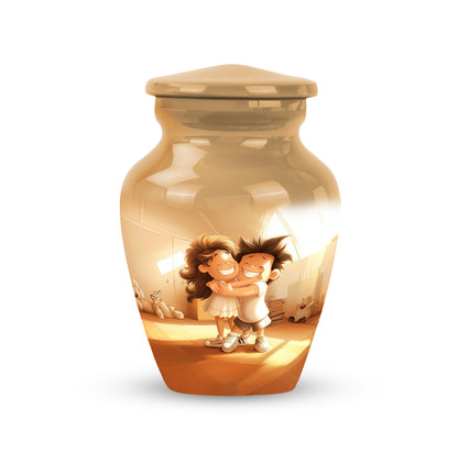 brother and sister urn for cremation ashes.