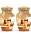 brother and sister urn for cremation ashes.