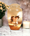 brother and sister urn for cremation ashes.