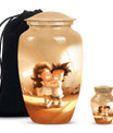 brother and sister urn for cremation ashes.
