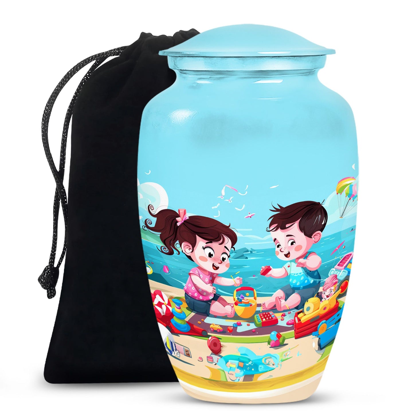 10 Inch Classic urn for brother and sister.