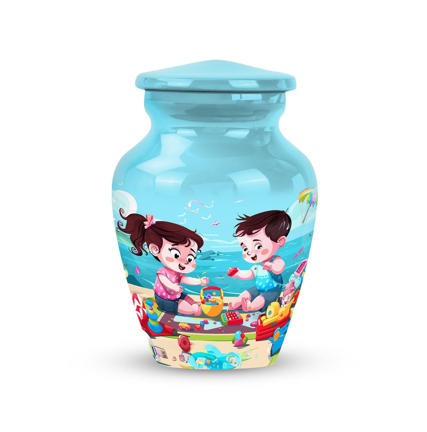 10 Inch Classic urn for brother and sister.