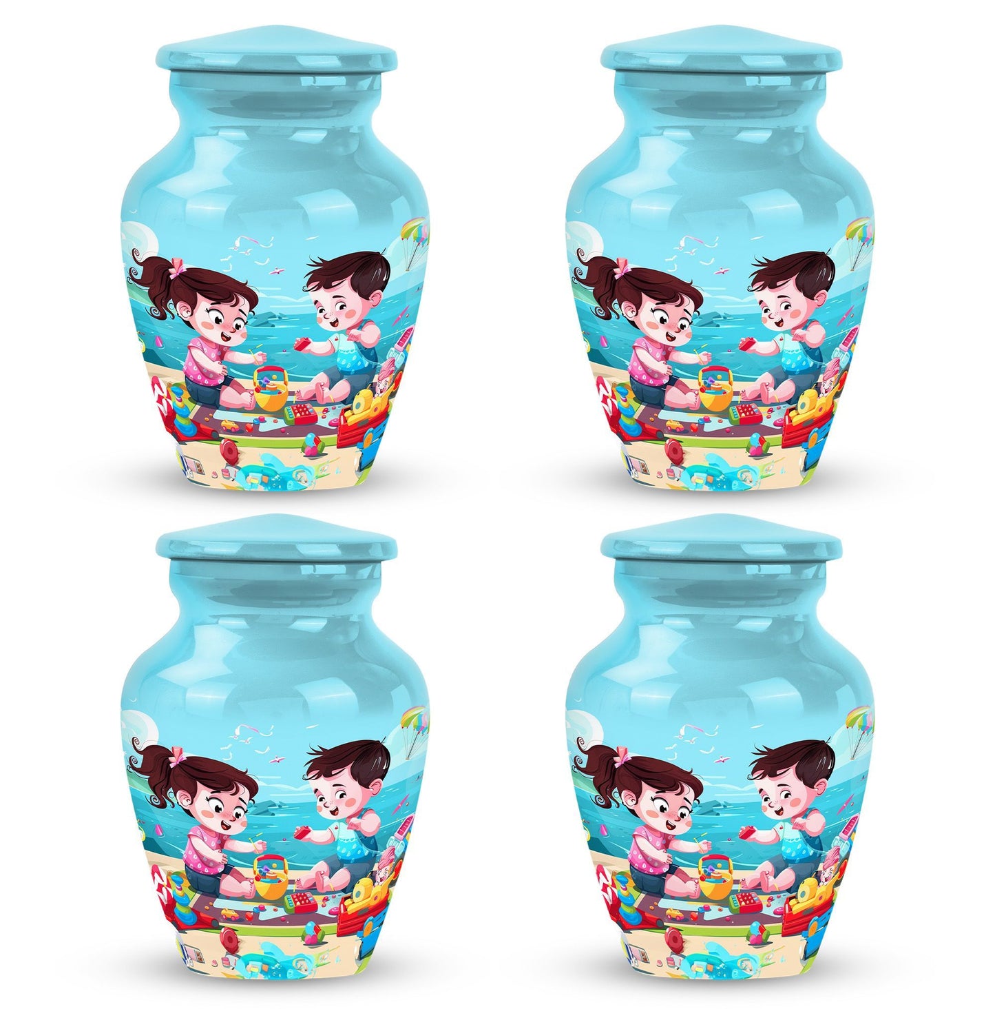 10 Inch Classic urn for brother and sister.