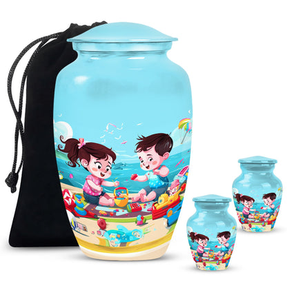 10 Inch Classic urn for brother and sister.