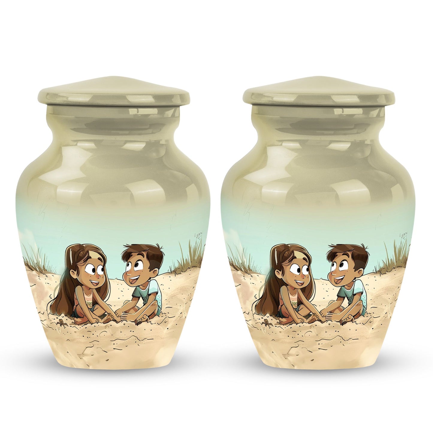 brother and sister burial ashes,