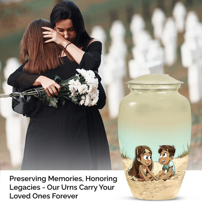 brother and sister burial ashes,