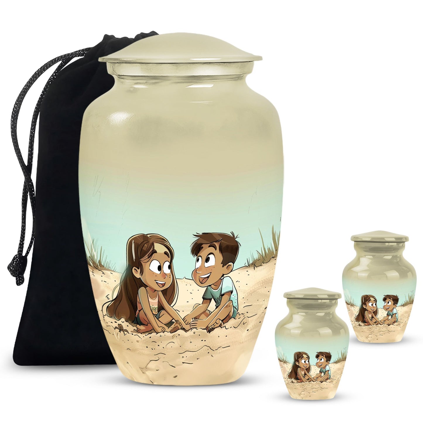 brother and sister burial ashes,