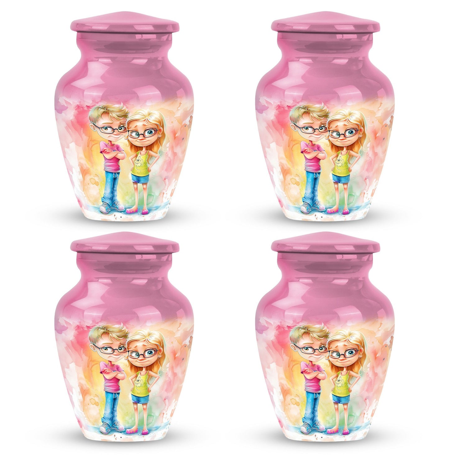 brother and sister memorial urn for adult ashes