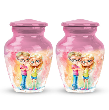 brother and sister memorial urn for adult ashes