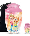 brother and sister memorial urn for adult ashes