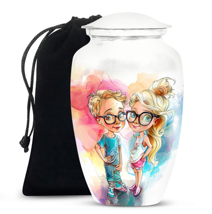 cremation urn for brother and sister.