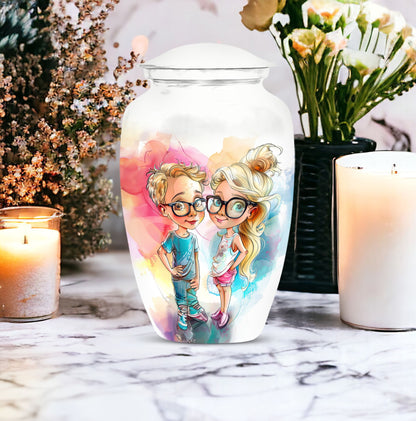 cremation urn for brother and sister.