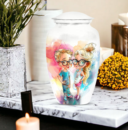 cremation urn for brother and sister.