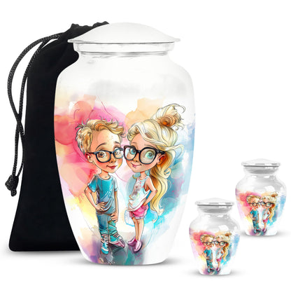cremation urn for brother and sister.