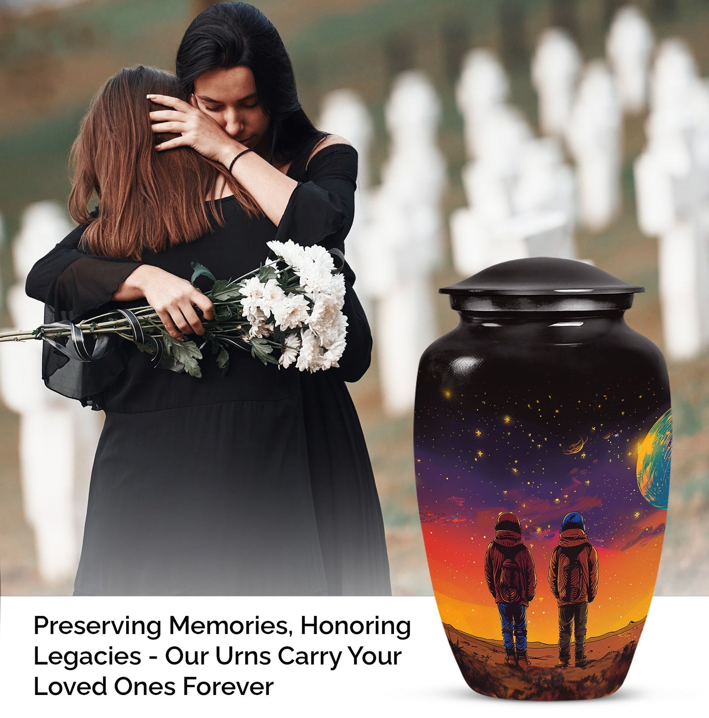  Brother and Sister Cremation Urn 