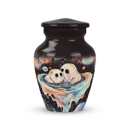 10-inch Classic Aluminium Brother and Sister Urn