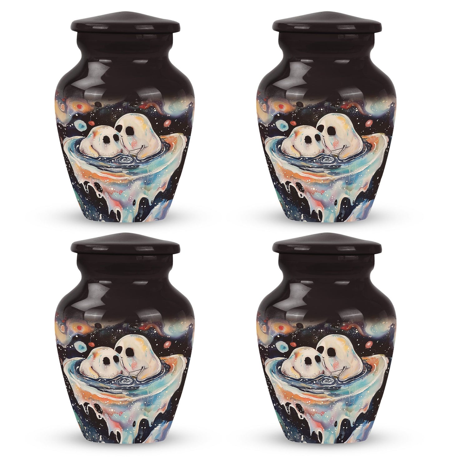 10-inch Classic Aluminium Brother and Sister Urn