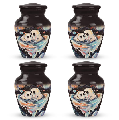 10-inch Classic Aluminium Brother and Sister Urn