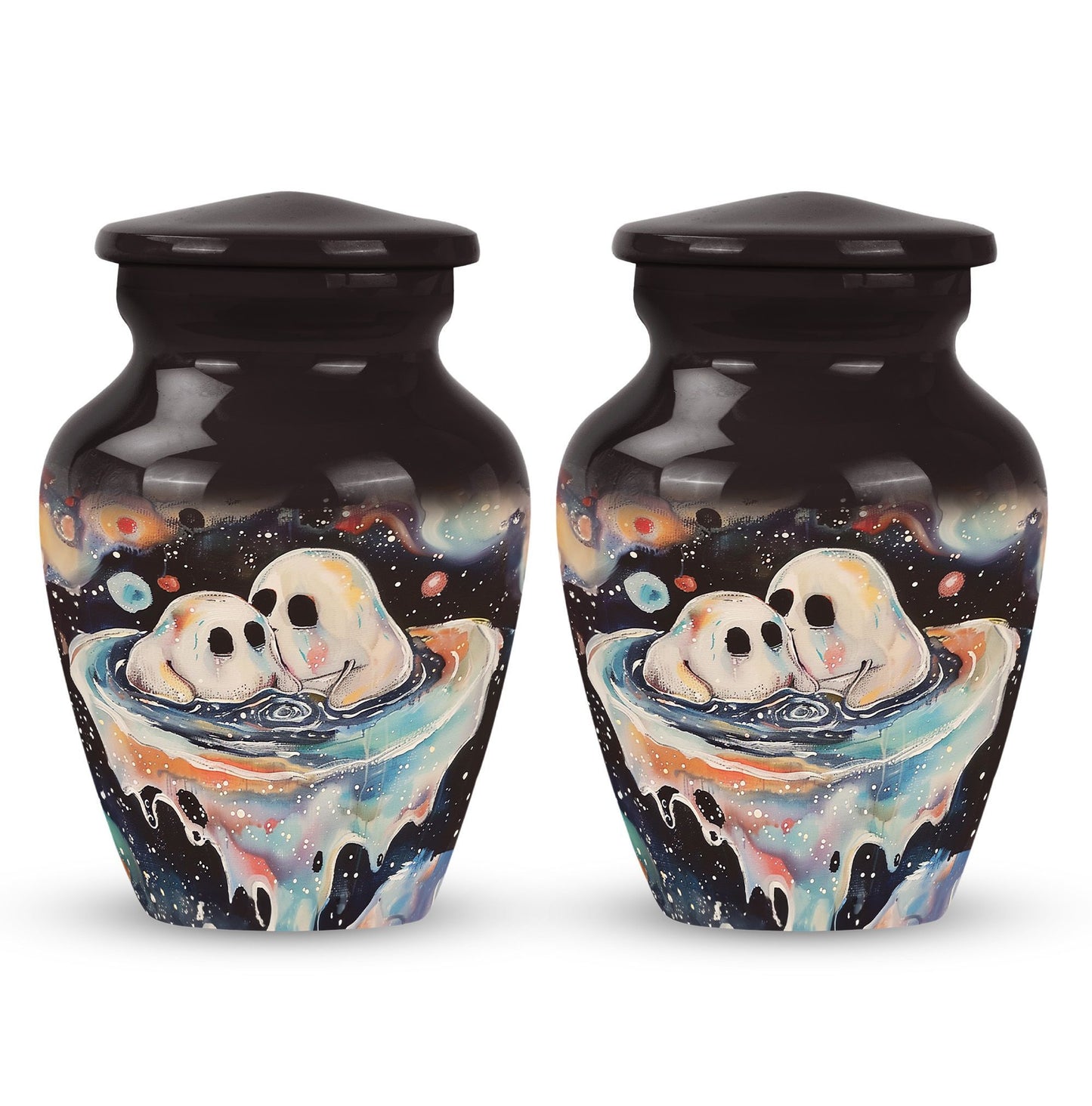 10-inch Classic Aluminium Brother and Sister Urn