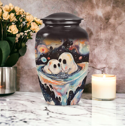 10-inch Classic Aluminium Brother and Sister Urn