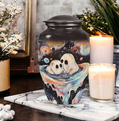 10-inch Classic Aluminium Brother and Sister Urn