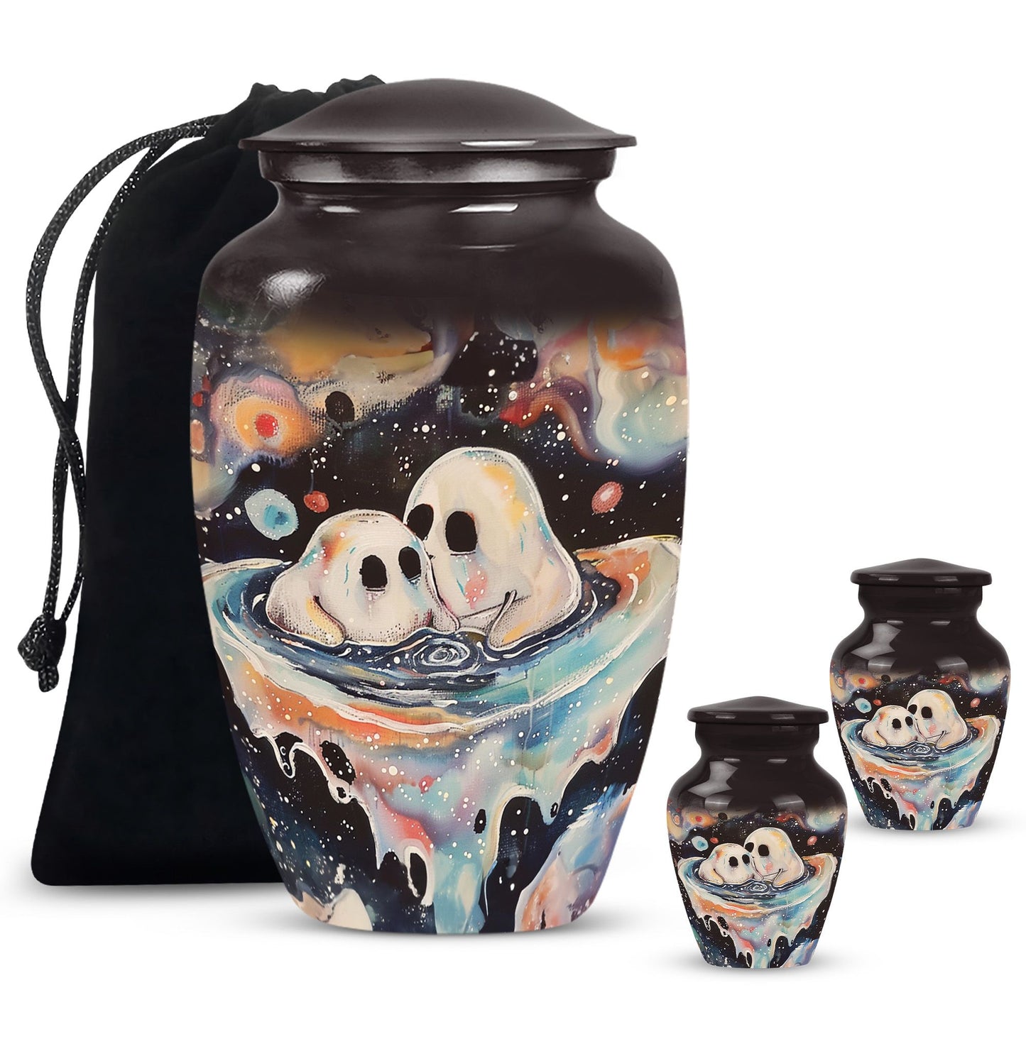 10-inch Classic Aluminium Brother and Sister Urn