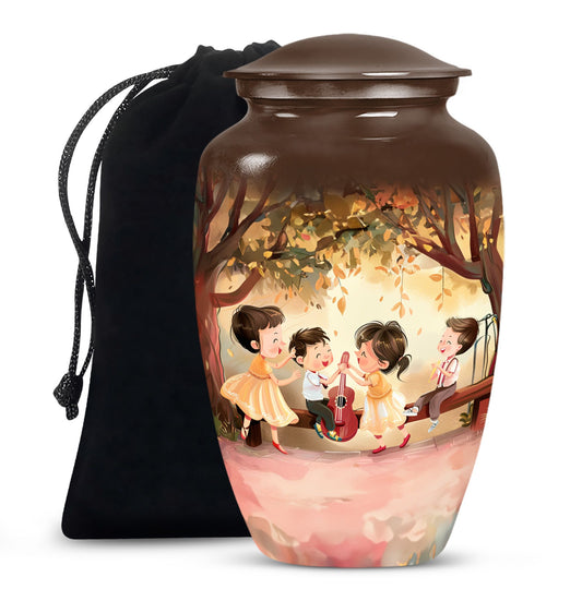 brother and sister memorial urn