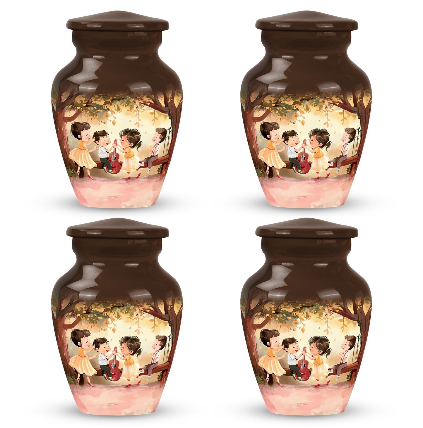 brother and sister memorial urn