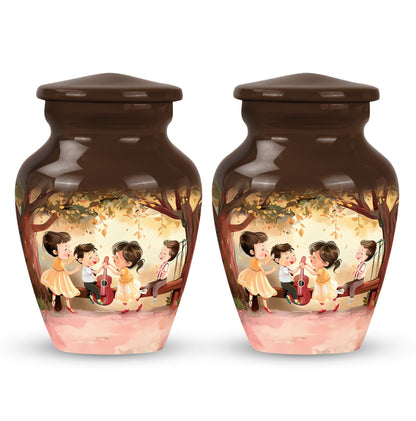 brother and sister memorial urn