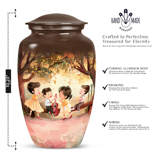 brother and sister memorial urn