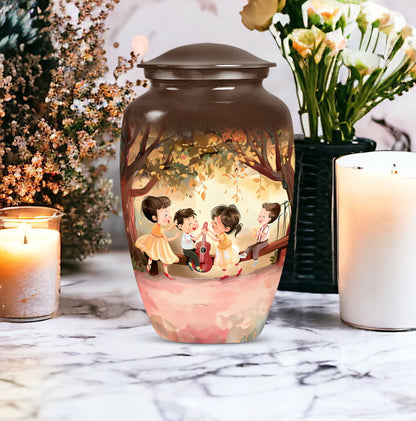 brother and sister memorial urn