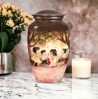 brother and sister memorial urn