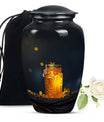 classic honey pot urn for adult ashes