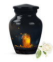 classic honey pot urn for adult ashes