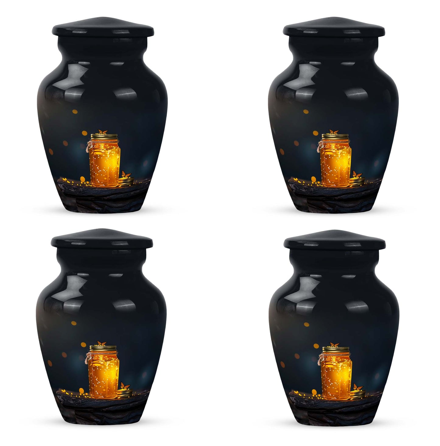 classic honey pot urn for adult ashes