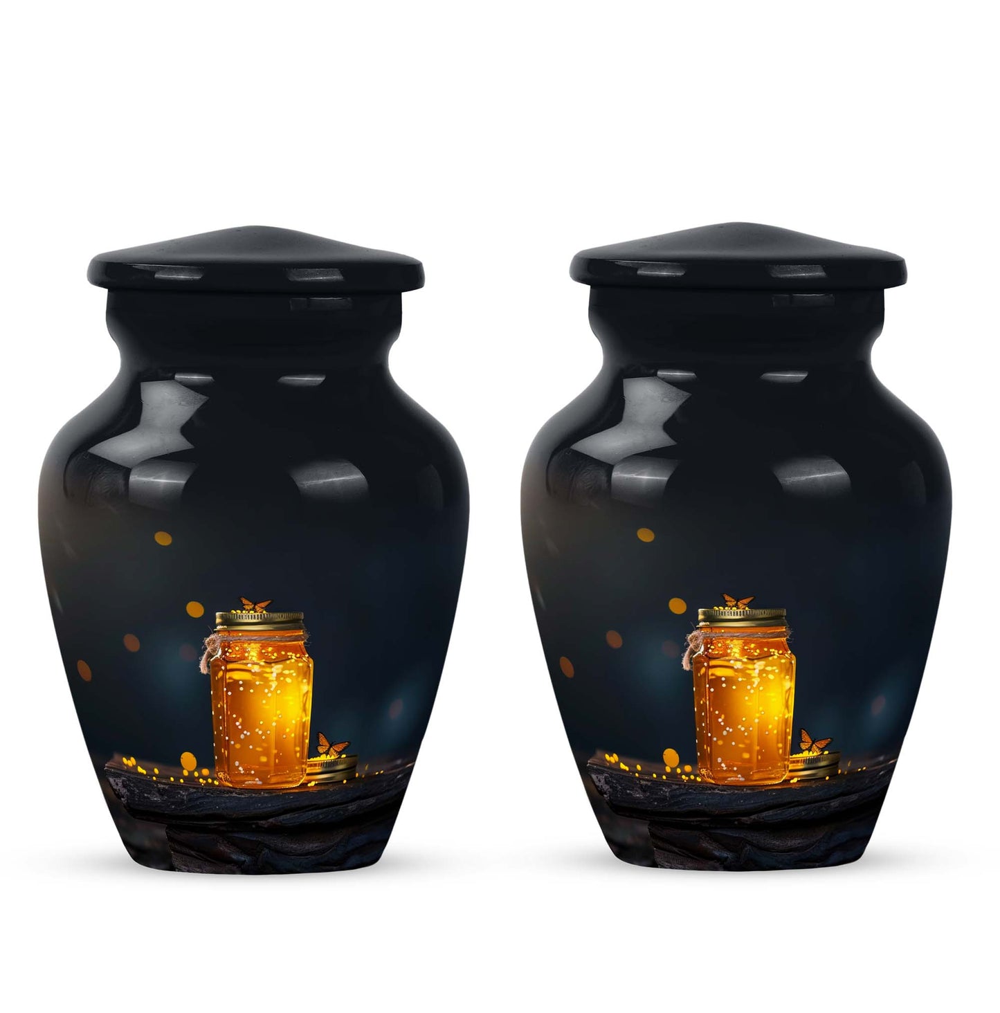 classic honey pot urn for adult ashes